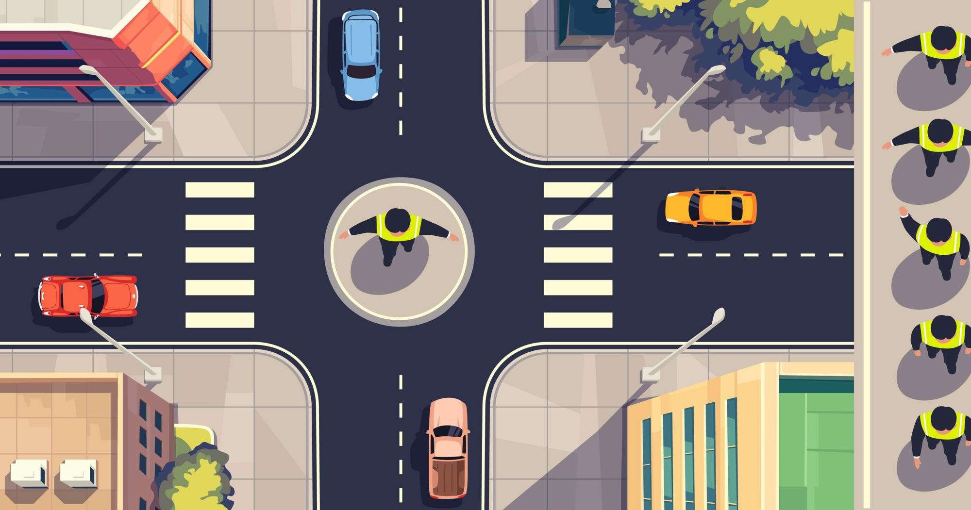 Verkeersregelaars oefenen in Nissewaard