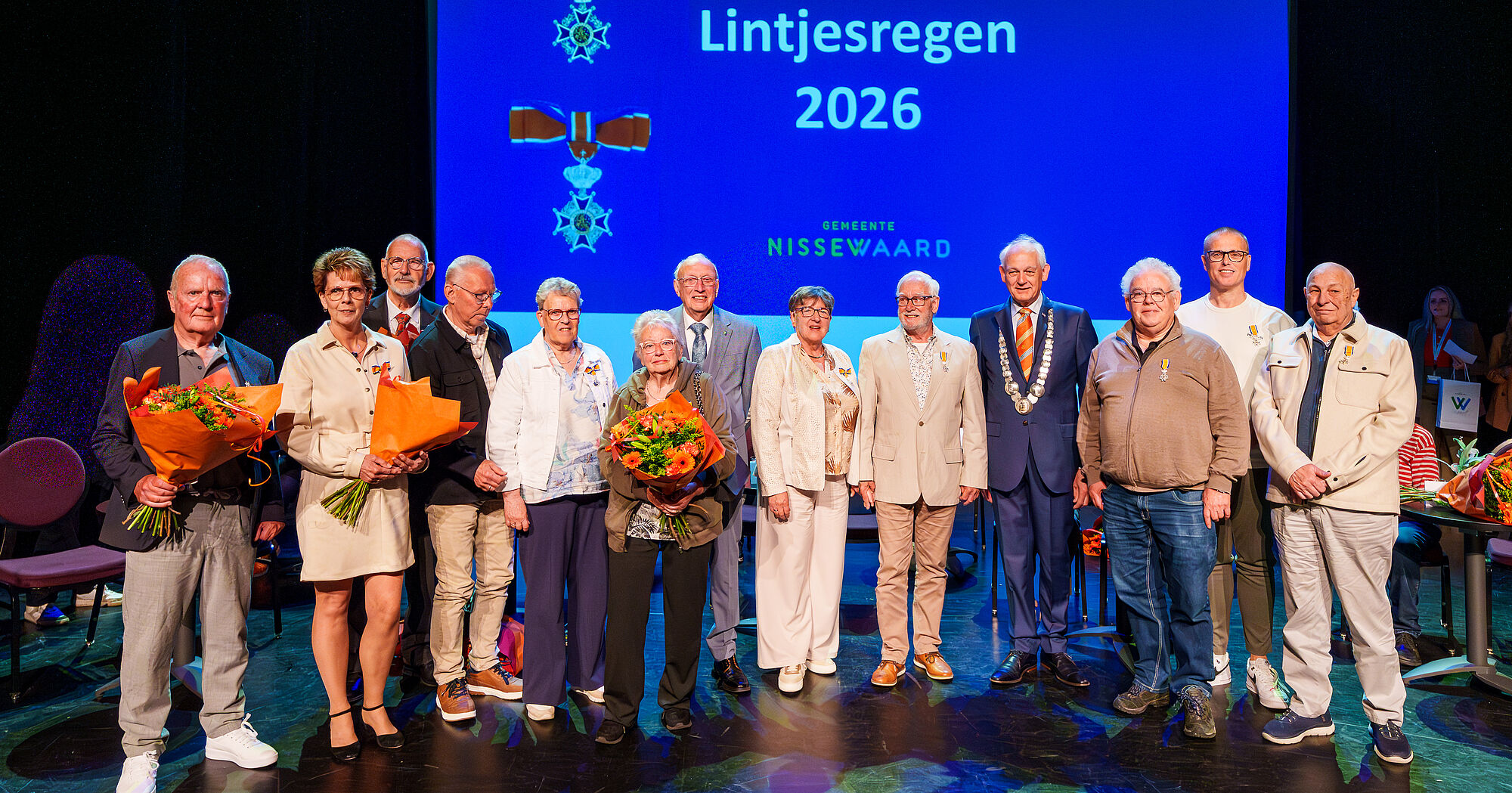 Lintjesregen 2026: 14 Nissewaarders ontvangen koninklijke onderscheiding