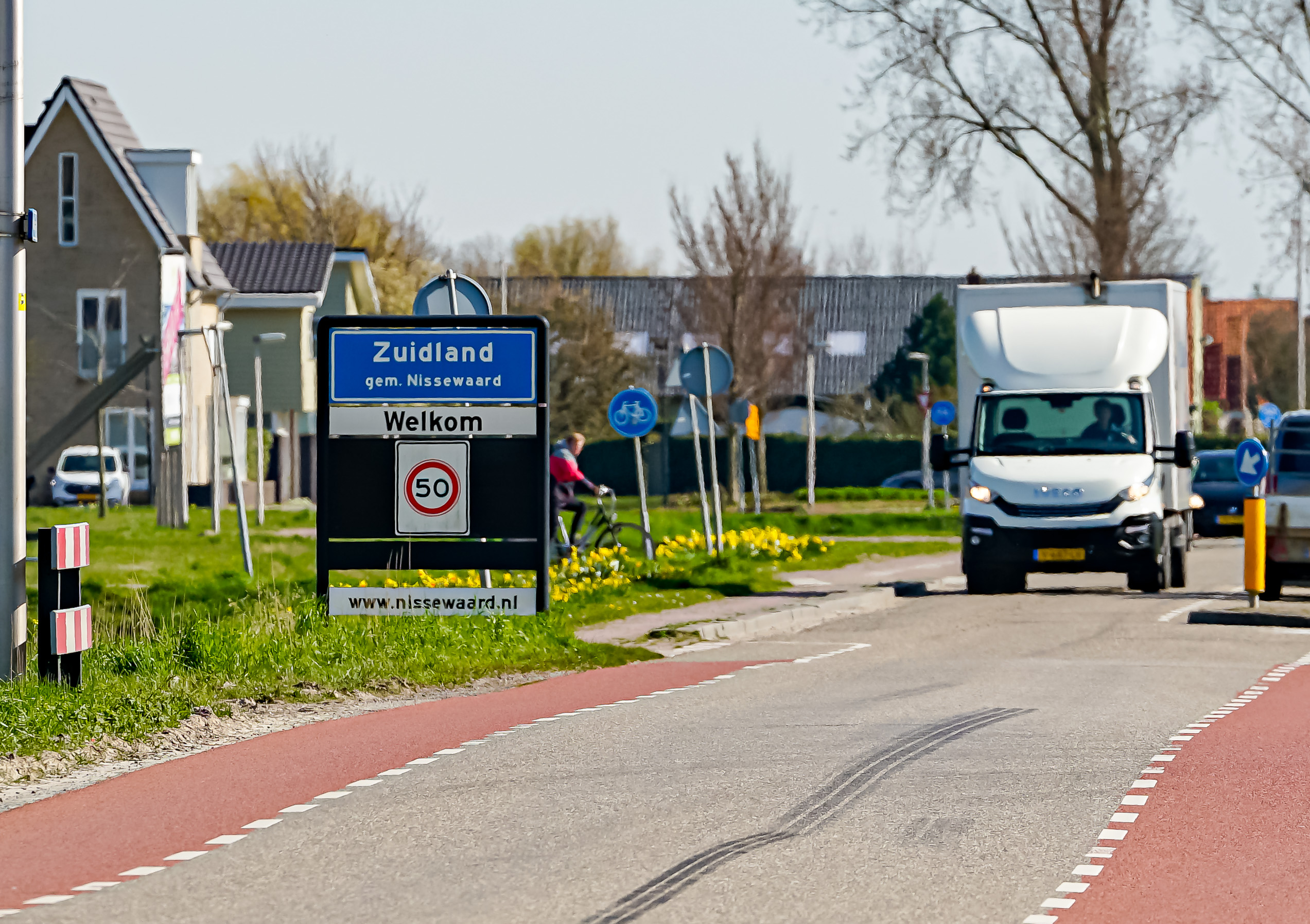 Foto-ok.nl: Welkomstbord Zuidland