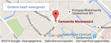 Kaart weergeven in Google Maps