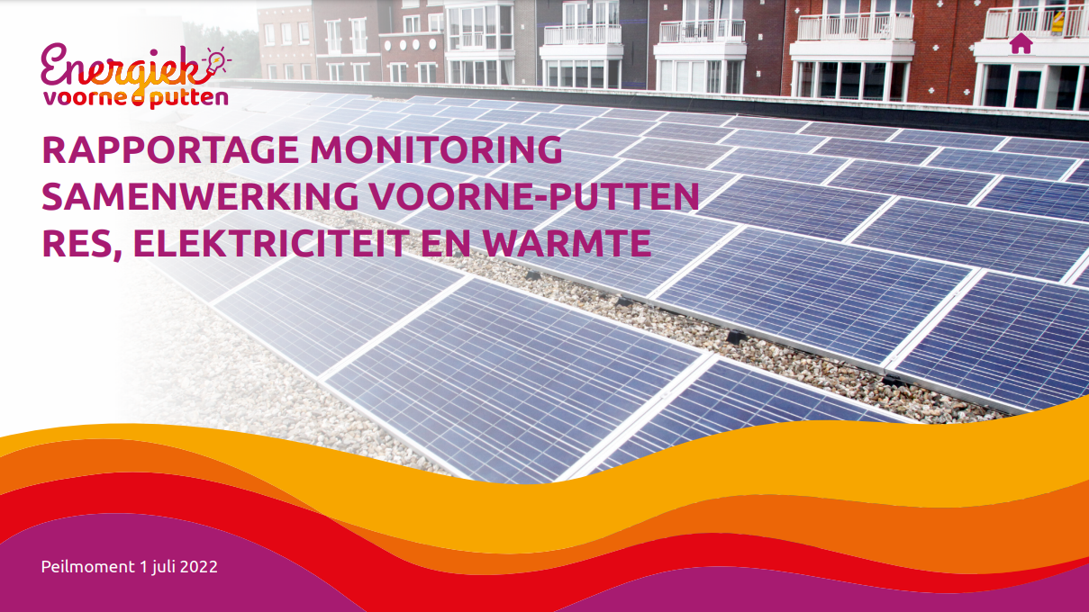 Eerste monitoring Voorne-Putten energieneutraal en aardgasvrij